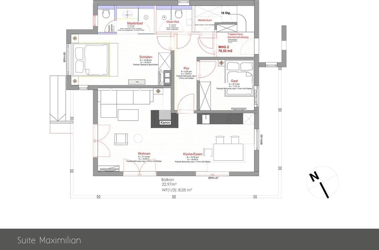 Appartement Das Alpbach Tegernsee - Design Suites